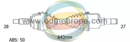 Вал ODM-MULTIPARTS 18-042341