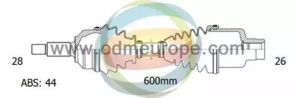 Вал ODM-MULTIPARTS 18-052281