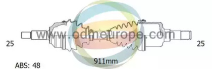 Вал ODM-MULTIPARTS 18-082711