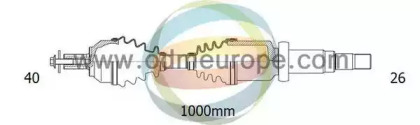 Приводной вал ODM-MULTIPARTS 18-152420