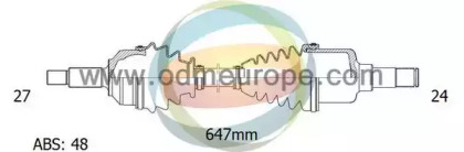 Вал ODM-MULTIPARTS 18-161101