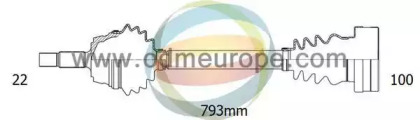 Вал ODM-MULTIPARTS 18-212150