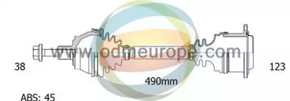 Вал ODM-MULTIPARTS 18-212881