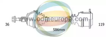 Вал ODM-MULTIPARTS 18-212950