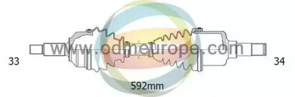 Вал ODM-MULTIPARTS 18-231280