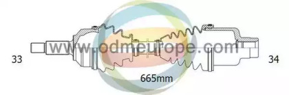 Вал ODM-MULTIPARTS 18-232280