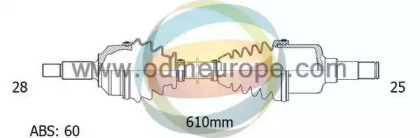 Вал ODM-MULTIPARTS 18-273011