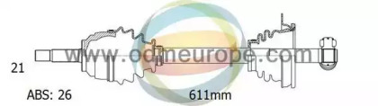 Вал ODM-MULTIPARTS 18-291141