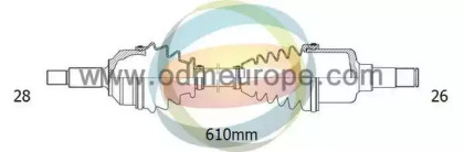 Приводной вал ODM-MULTIPARTS 18-302330