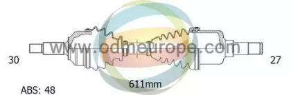 Приводной вал ODM-MULTIPARTS 18-341190