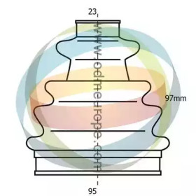 Комплект пыльника ODM-MULTIPARTS 21-990110