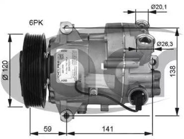 Компрессор ACR 133185