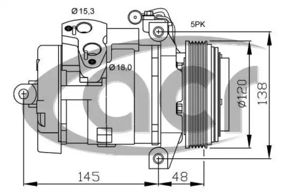 Компрессор ACR 134511