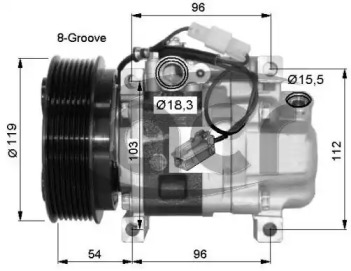 Компрессор ACR 134616