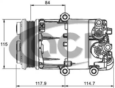 Компрессор ACR 135144