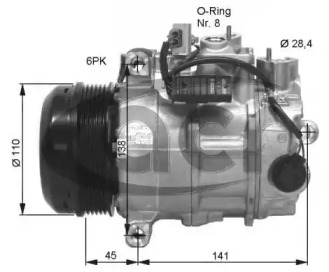 Компрессор ACR 135256