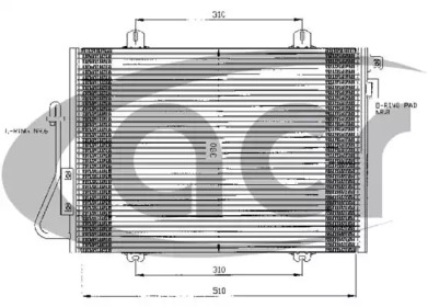 Конденсатор ACR 300407