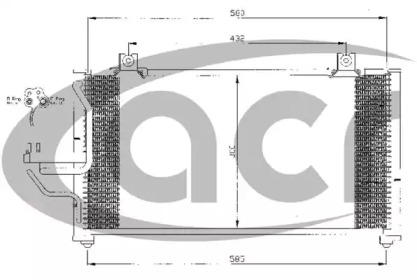 Конденсатор, кондиционер ACR 300425