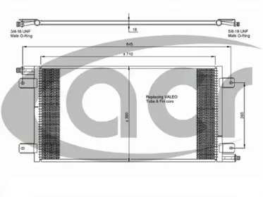 Конденсатор, кондиционер ACR 300623