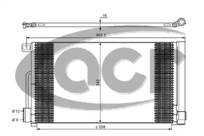 Конденсатор, кондиционер ACR 300631