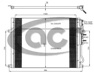 Конденсатор, кондиционер ACR 300680