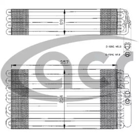 Испаритель ACR 310002