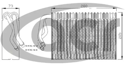 Испаритель ACR 310006