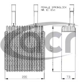 Испаритель ACR 310008