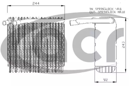 Испаритель ACR 310009