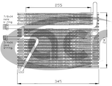 Испаритель ACR 310014