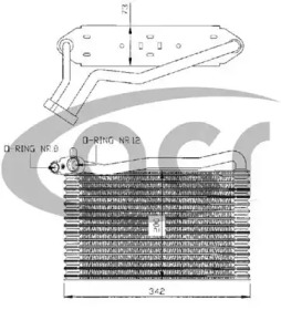 Испаритель ACR 310022