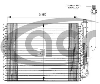 Испаритель ACR 310100