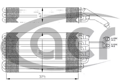 Испаритель ACR 310118