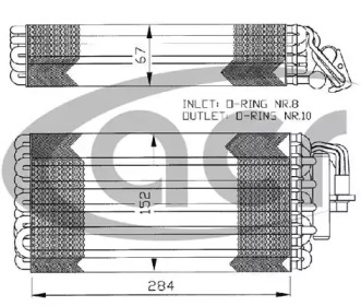 Испаритель ACR 310123