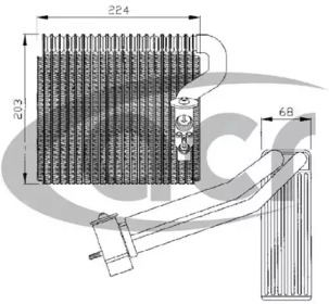 Испаритель ACR 310124