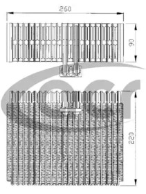 Испаритель ACR 310127