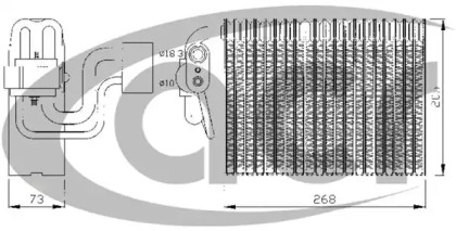 Испаритель ACR 310129