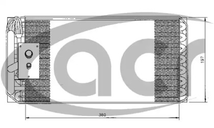 Испаритель, кондиционер ACR 310141