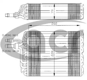 Испаритель ACR 310143