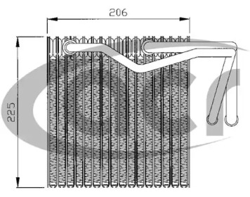 Испаритель ACR 310151