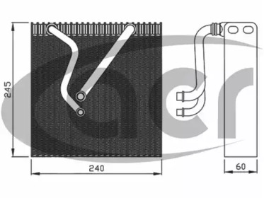 Испаритель ACR 310164