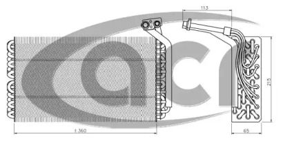 Испаритель ACR 310178
