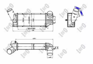 Интеркулер LORO 009-018-0012