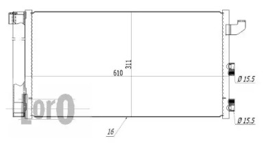 Конденсатор LORO 016-016-0001