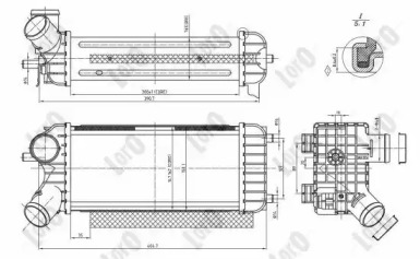 Теплообменник LORO 017-018-0010