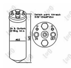 Осушитель LORO 030-021-0001