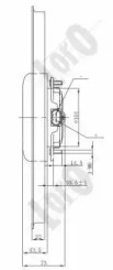 Вентилятор LORO 037-014-0019