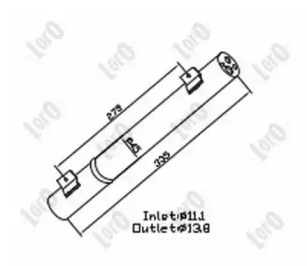 Осушитель LORO 054-021-0005