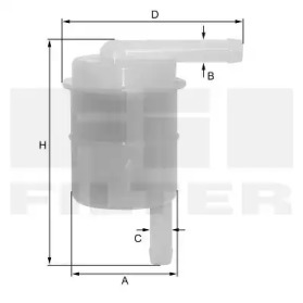 Фильтр FIL FILTER ZP 8068 FP