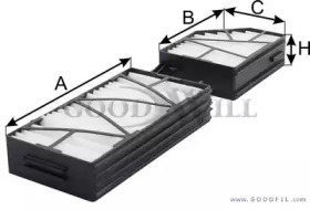 Фильтр GOODWILL AG 186 2K CF